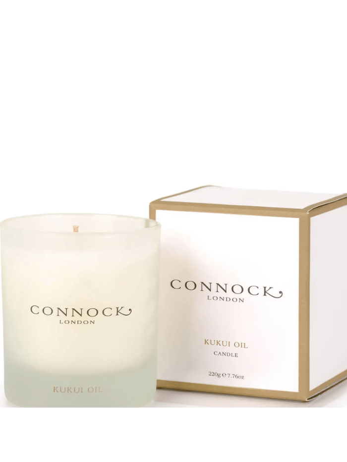 Connock-London-Kukui-Oil-Candle 220g 09-0080 izzi-of-baslow