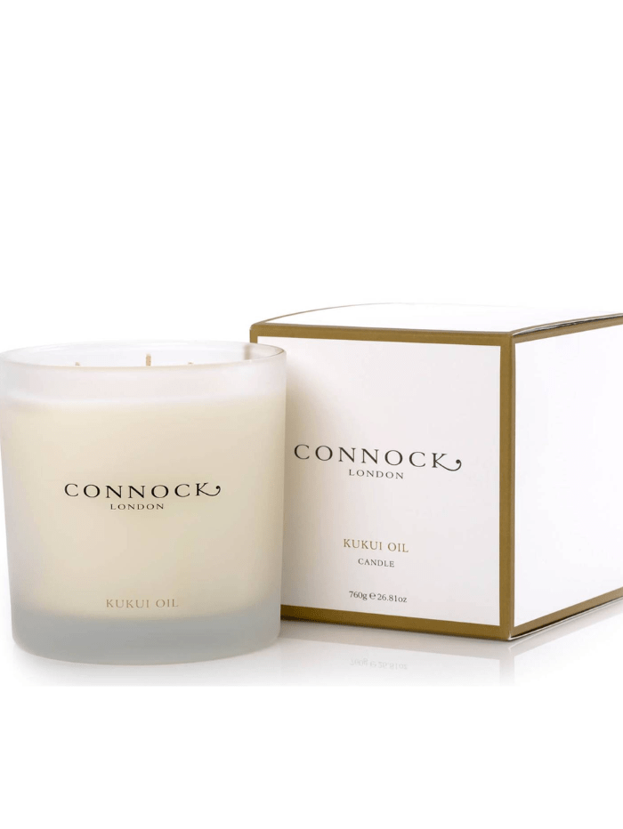 Connock Home &gt; Accessories 760g Connock London Kukui Oil 3 Wick Candle 760g 09-0106 izzi-of-baslow