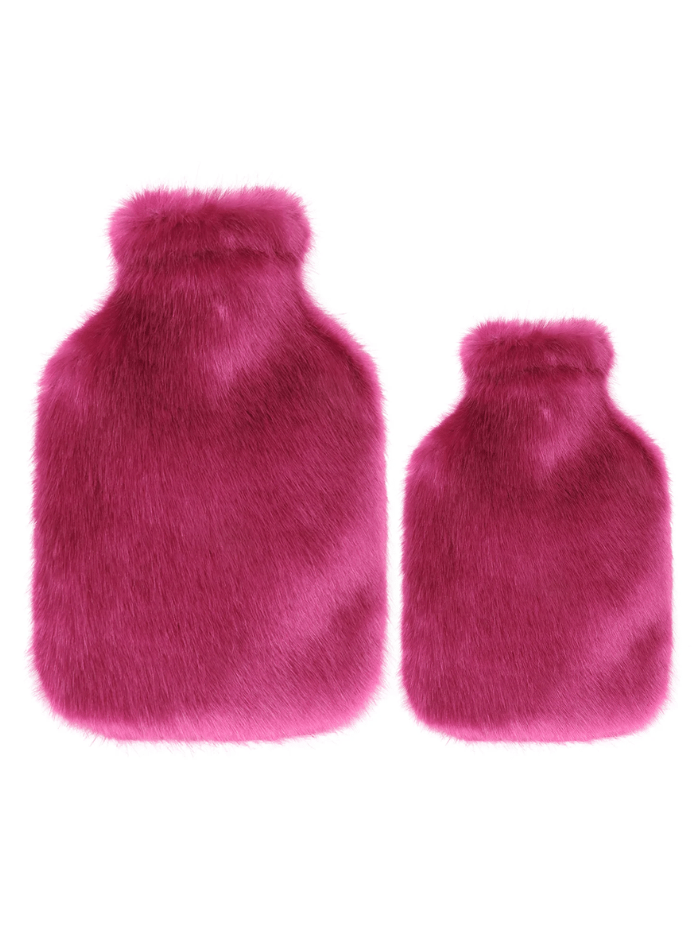 Helen Moore Accessories Standard Helen Moore T Standard Raspberry Faux Fur Hot Water Bottle izzi-of-baslow