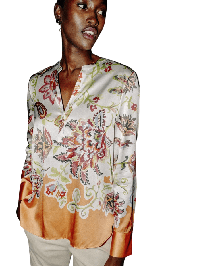 Herzen’s-Angelegenheit-Tunika-Kaki-Multi-Printed-Tunic-Blouse 25233 6179 233038 izzi-of-baslow