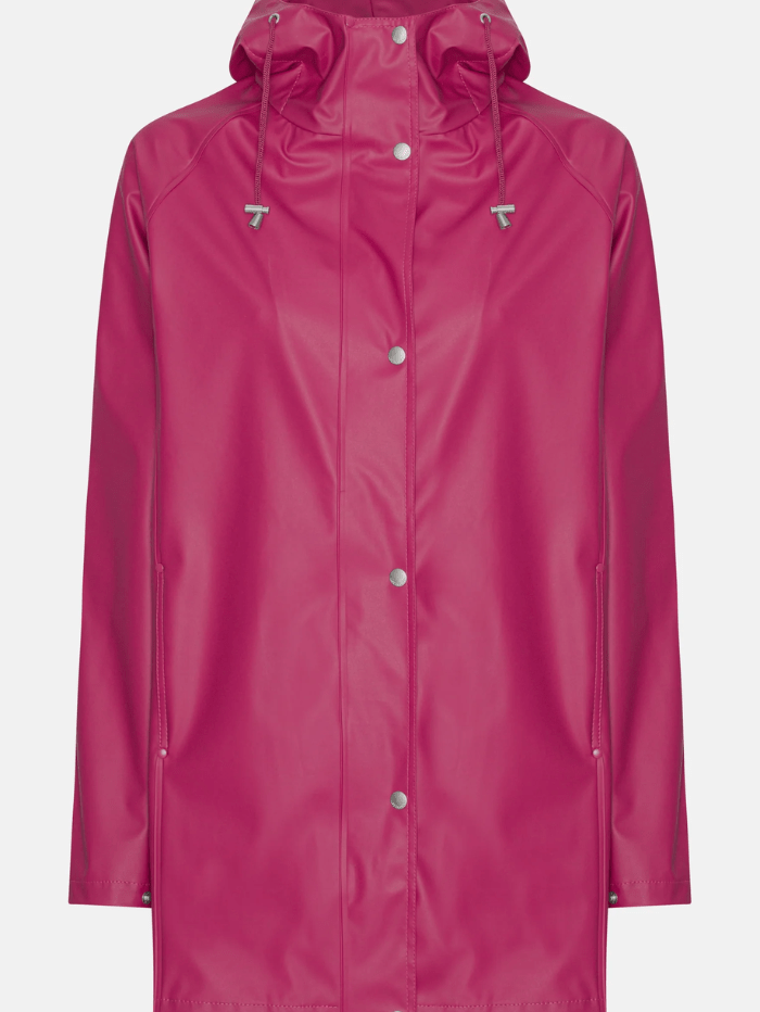 Ilse-Jacobsen-RAIN87-Raincoat-In-Sangria 933 izzi-of-baslow