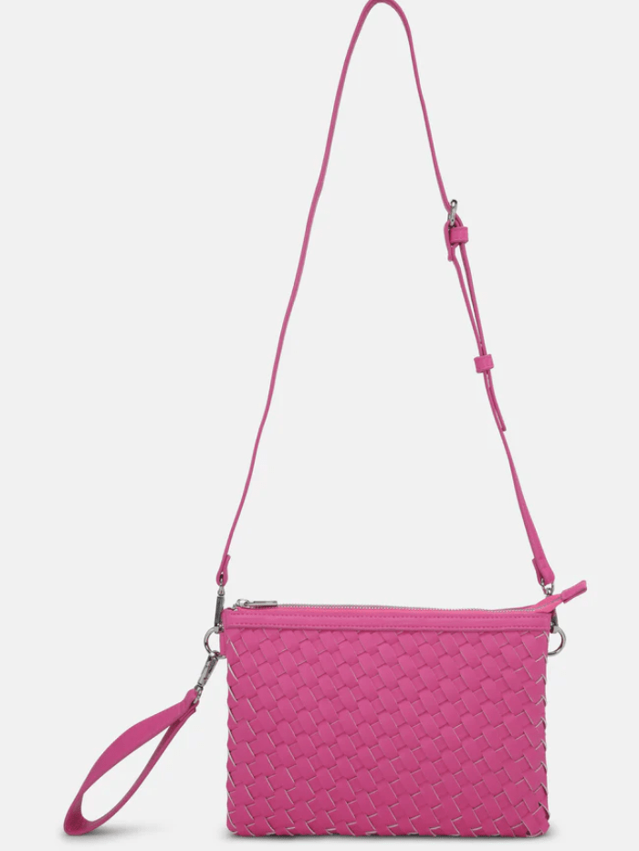 Ilse Jacobsen Handbags 36/UK3 Ilse Jacobsen Shoulder Bag In Azalea Pink BAG08CB Col 399 izzi-of-baslow