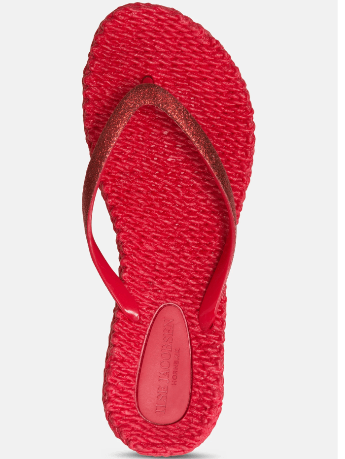 Ilse-Jacobsen-Flip-Flops-With-Glitter-Deep- Red-CHEERFUL01-303 izzi-of-baslow