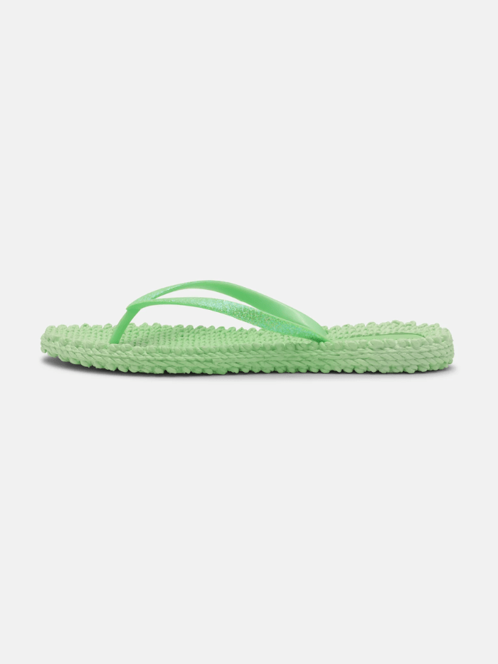 Ilse-Jacobsen-Flip-Flops-With-Glitter-In-Bright-Green-CHEERFUL01-Col-495-izzi-of-baslow