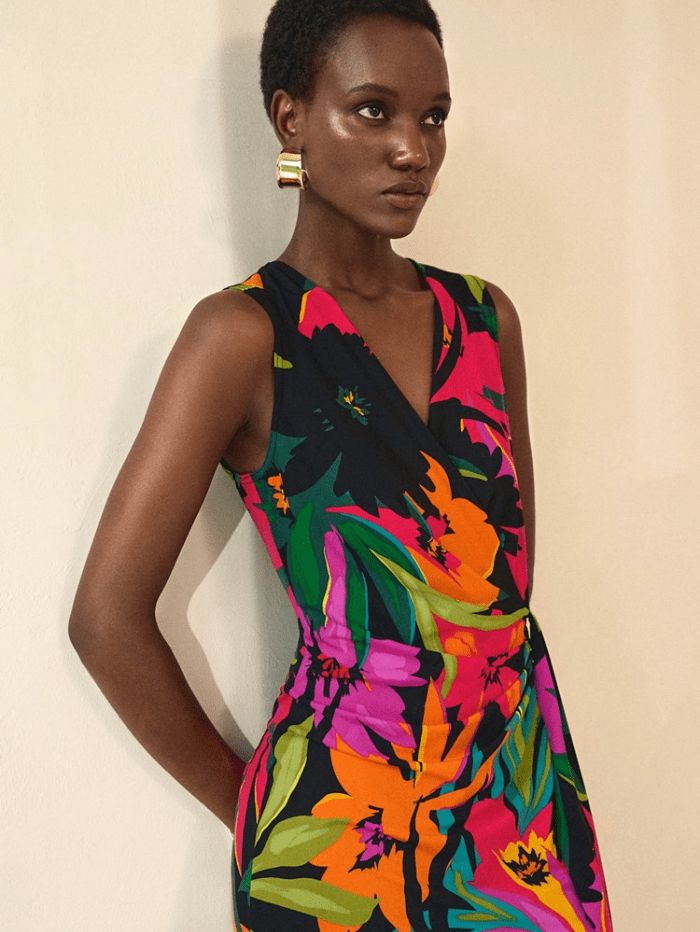 Joseph-Ribkoff-Silky-Knit-Tropical-Print-Wrap-Dress-242012-Col-178-izzi-of-baslow