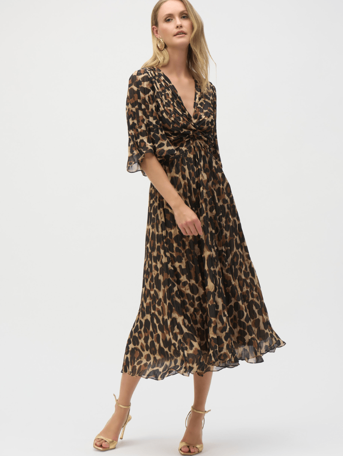Joseph Ribkoff Women's Chiffon Animal Print Fit and Flare Dress 252935 – Izzi of Baslow Joseph Ribkoff Women's Chiffon Animal Print Fit and Flare Dress 252935 – Izzi of Baslow