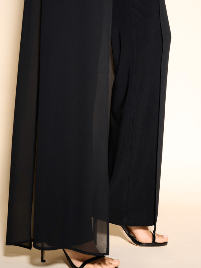 Joseph Ribkoff Trousers Joseph Ribkoff Chiffon Overlay Straight Leg Trousers 233773 Col 11 izzi-of-baslow