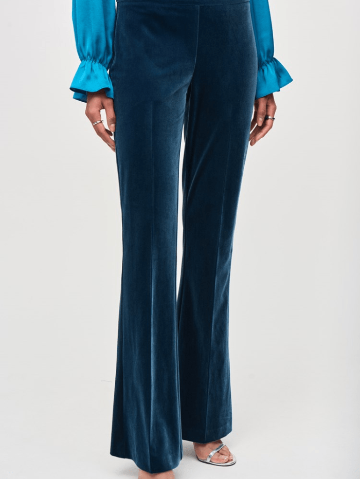 Velvet flare pants cheap