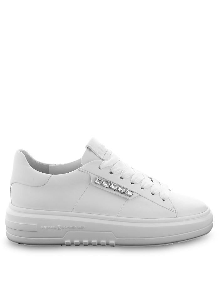 Kennel &amp; Schmenger Shoes Kennel &amp; Schmenger TURN White Trainers With Crystals 31-18570-627 Col 001 izzi-of-baslow