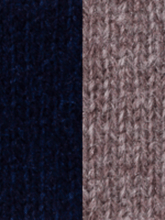 Kinross-Cashmere-Navy-&-Seal-Twist-Stitch-Poncho LFAC1-C99 izzi-of-baslow