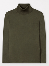 Luisa Cerano Knitwear Luisa Cerano Wool Blend Turtleneck Jumper In Bamboo 188340 5903 Col 0361 izzi-of-baslow