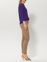 Luisa Cerano Flowing Blouse in Deep Purple 287504 1687 0870 izzi-of-baslow