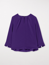 Luisa Cerano Flowing Blouse in Deep Purple 287504 1687 0870 izzi-of-baslow