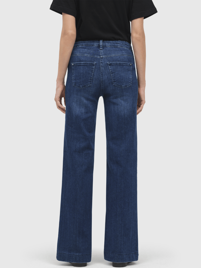 Mac Jeans Trousers:Jeans 32/32 Mac DREAM Wide Cobalt Authentic Wash Blue Jeans 5439 0358L D574 izzi-of-baslow