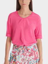 Marc Cain Additions Tops Marc Cain Additions Blouse In Pink WA 55.01 J29 COL 245 izzi-of-baslow