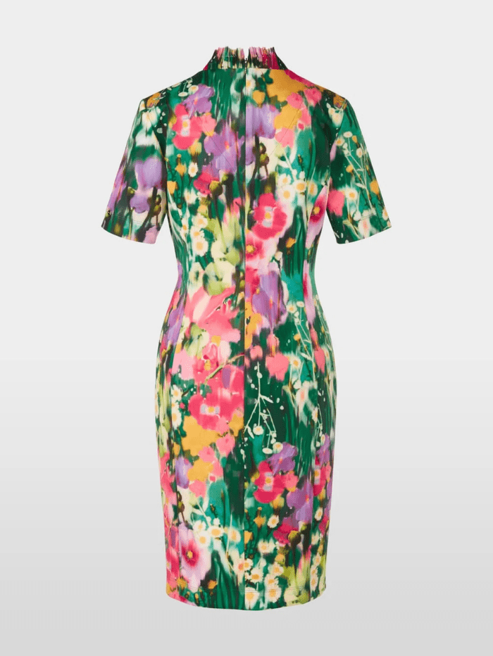Marc Cain Collections Dresses Marc Cain Collections Dress With Pleated Bodice XC 21.09 J02 COL 558 izzi-of-baslow