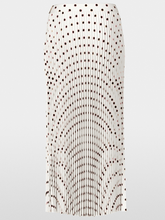 Marc Cain Collections Skirts Marc Cain Collections Maxi Pleated Skirt With Polka Dot Print YC 71.15 W28 COL 110 izzi-of-baslow