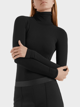 Marc Cain Collections Tops Marc Cain Collections Black Roll Neck Top +E 48.54 J03 COL 900 izzi-of-baslow