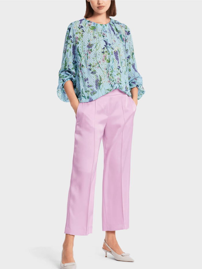 Marc-Cain-Collections-Floral-Design-Blouse WC 51.21 W25 COL 320 izzi-of-baslow