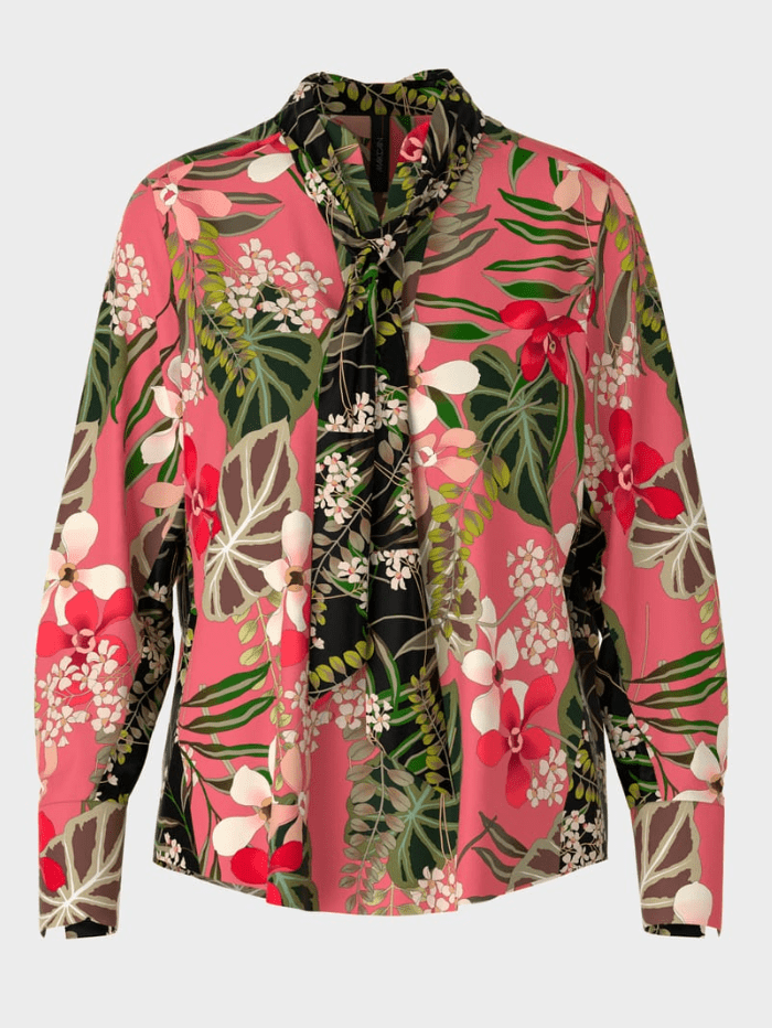 Marc-Cain-Collections-Blouse-With-Floral-Print VC 51.40 W61 COL 222 izzi-of-baslow