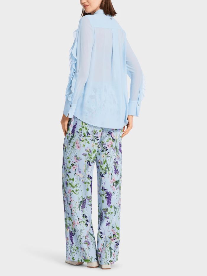 Marc-Cain-Collections-Blouse-With-Flounces WC 51.27 W44 COL 320 Izzi-of-baslow