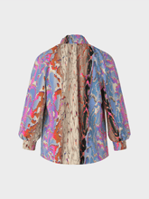 Marc Cain Collections Tops Marc Cain Collections Colourful Print Blouse VC 51.09 W41 COL 321 izzi-of-baslow
