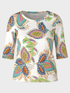 Marc-Cain-Collections-Print-Leaf-Motif-T-Shirt-WC 48.66 J47 COL 110 izzi-of-baslow