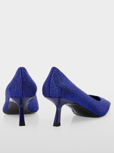 Marc Cain Glam Shoes Marc Cain Shoes Pointed Shoes With Glittering Crystals In Violet Blue YG SD.01 L02 COL 757 izzi-of-baslow
