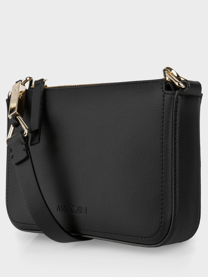 Marc-Cain-Leather-Mini-Bag-In-Black WB TM.02 L10 COL 900 izzi-of-baslow