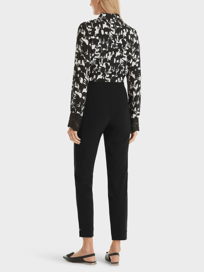 Marc Cain Pants Denim Marc Cain Black Sofia Pencil Trousers WP 81.05 W62 COL 900 izzi-of-baslow