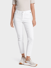 Marc Cain Pants Denim Marc Cain SILEA Slim Fit White Jeans WP 82.04 D50 Col 100 izzi-of-baslow