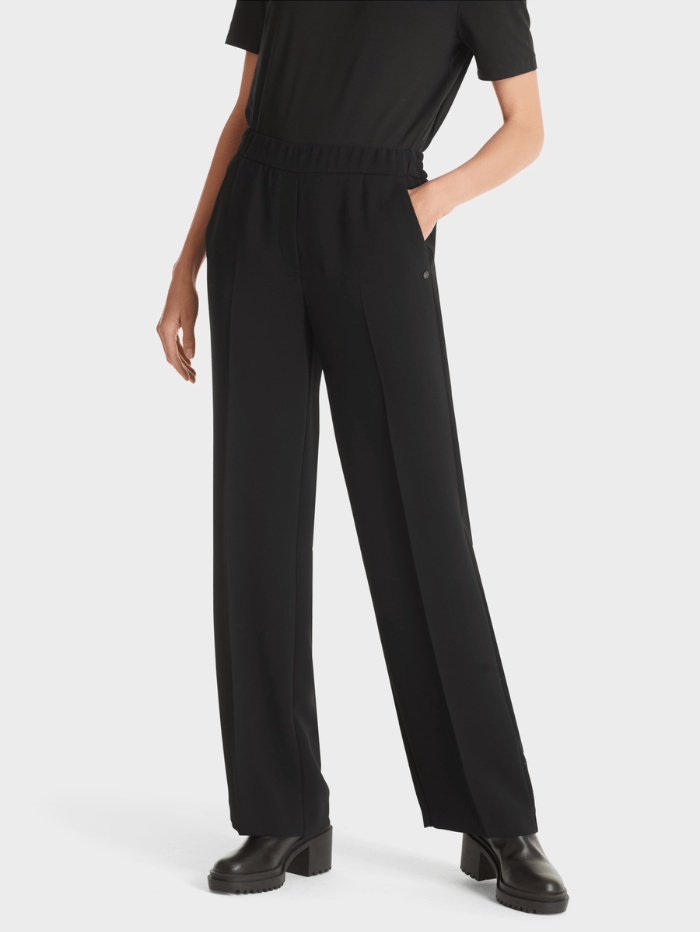 Marc Cain Pants Trousers Marc Cain Black Pants Trousers VP 81.15 W65 COL 900 izzi-of-baslow