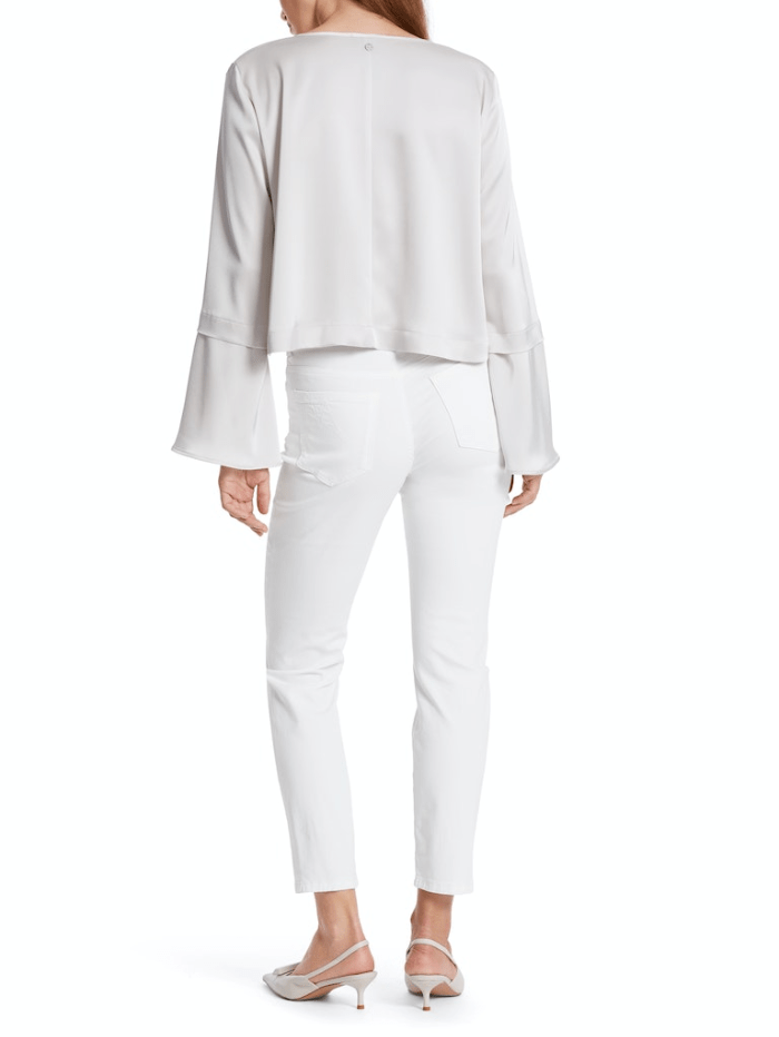 Marc-Cain-White-SILEA-5-Pocket-Trousers WP 81.78 W01 COL 100 izzi-of-baslow