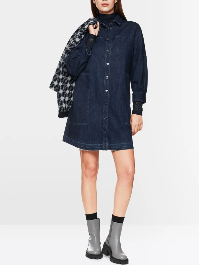 Marc Cain Sports Women's Rethink Together Denim A-line Dress ZS 21.12 – Izzi of Baslow