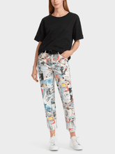 Marc Cain Sports Tops Marc Cain Sports Black T Shirt With Eyelet Embroidery WS 48.01 J74 COL 900 izzi-of-baslow
