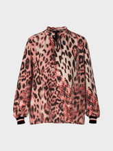 Marc-Cain-Sports-Blouse-In-Leopard-Print-Campari-Colour VS 51.04 W02 COL 278 izzi-of-baslow