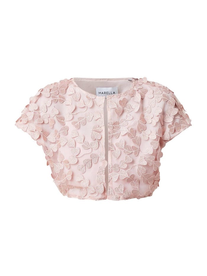 Marella DEBORAH1 Pale Pink Bolero Jacket 2331910932200 001