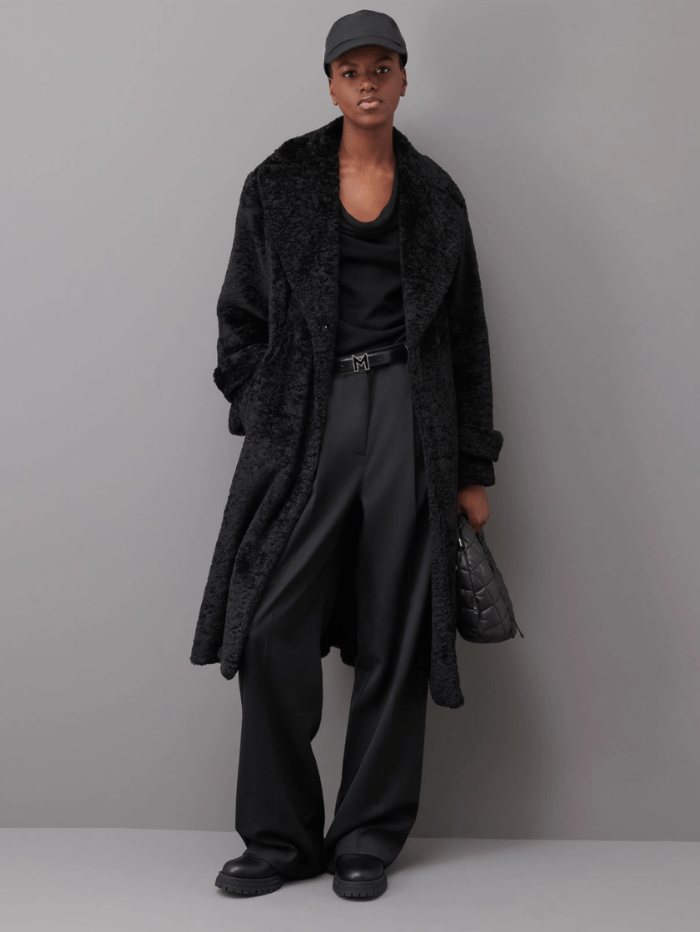 Soft 2025 black coat