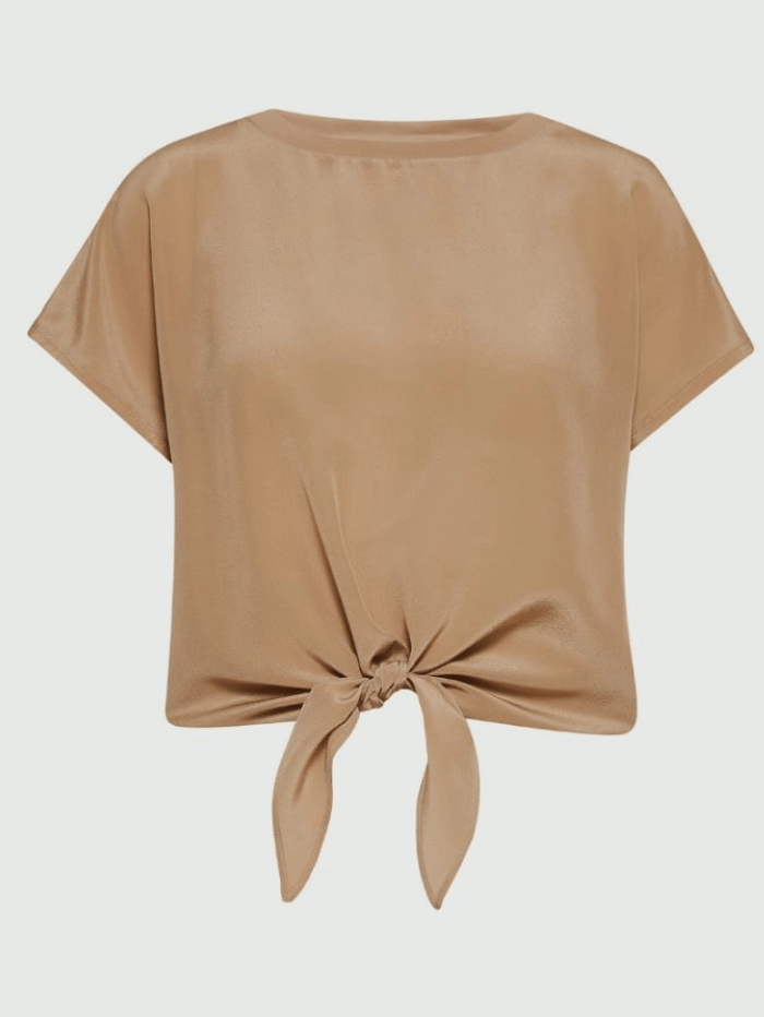 Marella-AGOSTIN-Knot-Detail-T-Shirt-In-Beige 24139411052 Col 004 izzi-of-baslow