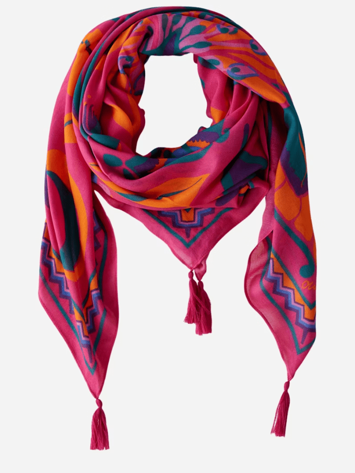 Oui-Large-Patterned-Viscose-Scarf-In-Pink-And-Orange-87517-Col-0342-izzi-of-baslow