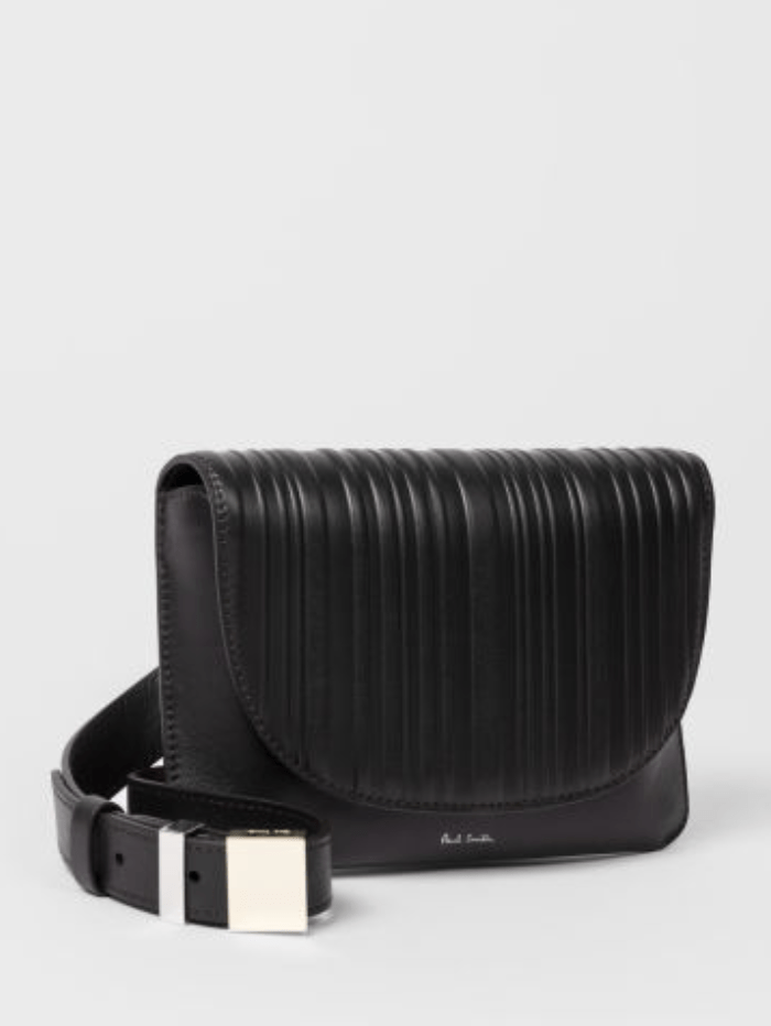 Paul Smith Handbags One Size Paul Smith Leather Shadow Stripe Cross Body Bag W1A-7668-LTOEMB izzi-of-baslow