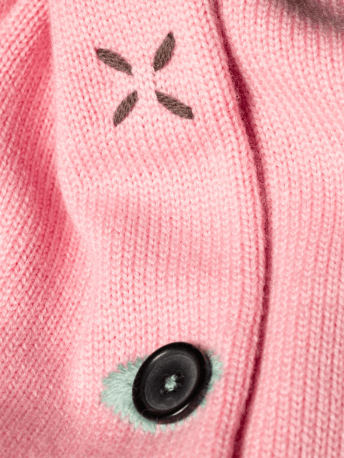 Paul Smith Knitwear Paul Smith Pink Mixed Buttons Cardigan W2R-303N-L31056.21 izzi-of-baslow