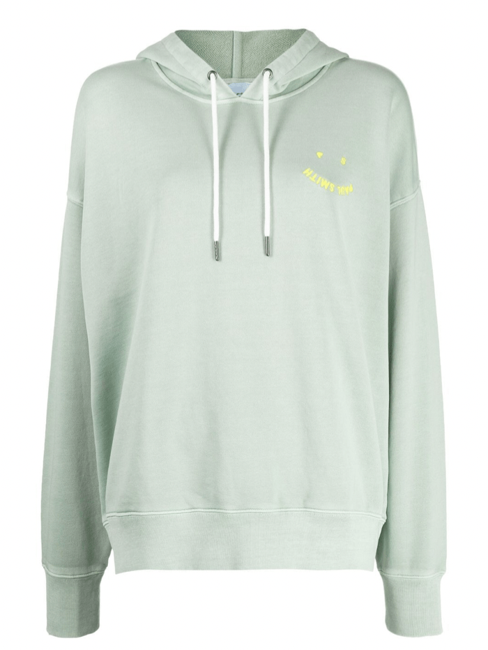 Paul Smith Tops Paul Smith Green Smiley Hoodie Top W2R-226VE-K21169-36A izzi-of-baslow