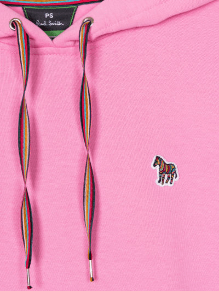 Paul Smith Tops Paul Smith Zebra Motif Pink Hoodie W2R-181VB-E20616-23 izzi-of-baslow