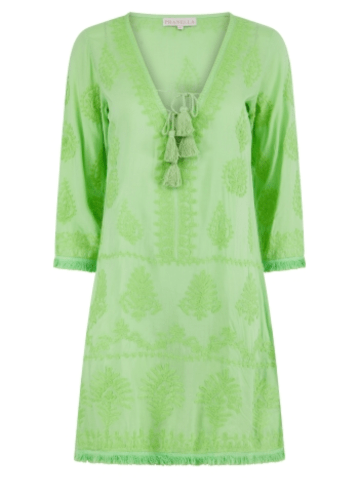 Pranella-AGGIE-Dress-In-Lime-izzi-of-baslow