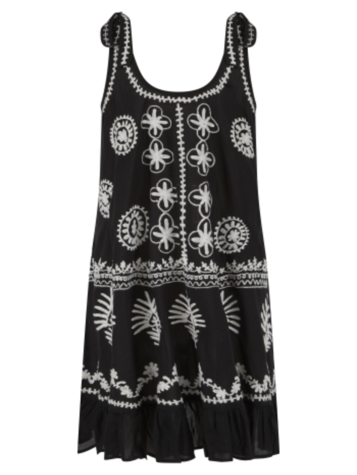 Pranella-Remi-Black-And-Pearl-Slip-Dress-izzi-of-baslow