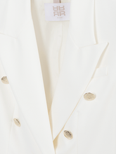 Riani Coats and Jackets Riani Off White Blazer With Gold Buttons 431290-3987 Col 110 izzi-of-baslow