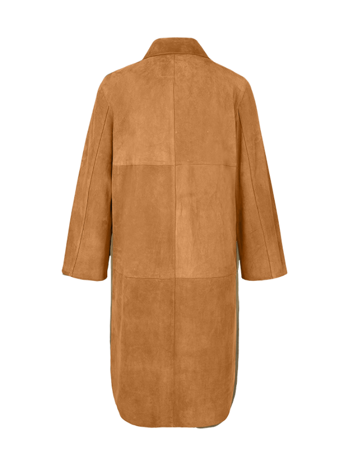 Riani Coats &amp; Jackets Riani Goat Suede Shirt Dress 376020 9002 Col 530 izzi-of-baslow