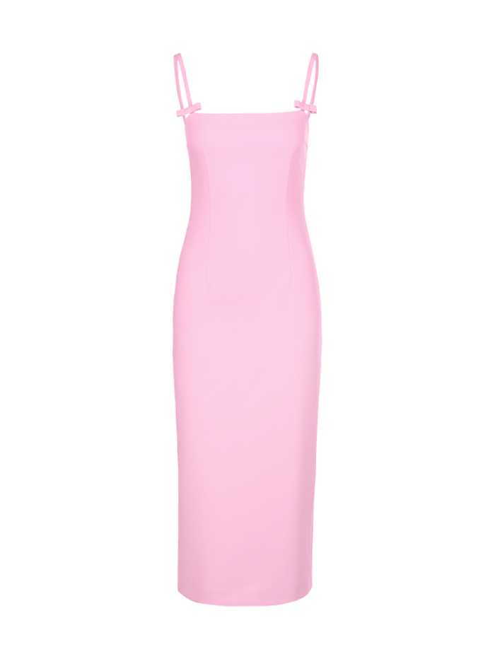 Riani Pink Slim Dress With Spaghetti Straps 216400-4139 0302 izzi-of-baslow