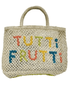 The Jacksons Accessories Small The Jacksons London TUTTI FRUTTI natural Jute Bag izzi-of-baslow